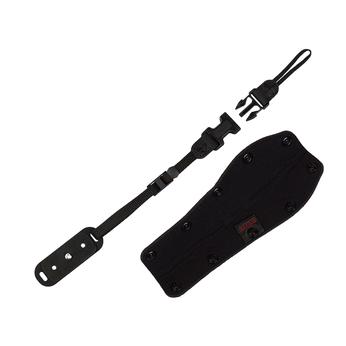 Op/Tech E-Z Grip Strap with Uni-Loop & Base Plate - Black