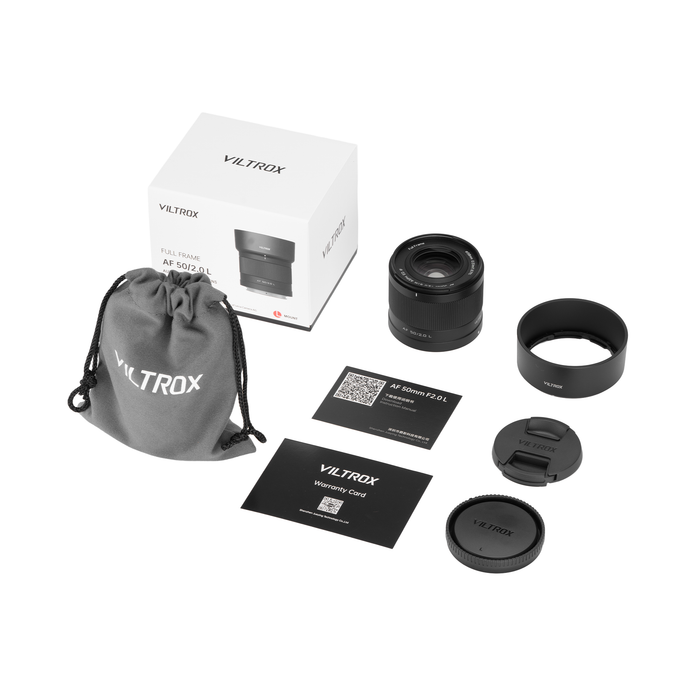 Viltrox AF 50mm f/2.0 Air Full-Frame Lens for L-Mount