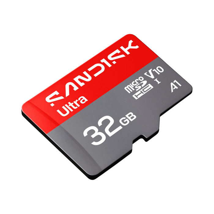 SanDisk 32GB Ultra microSDHC UHS-I V10 A1 Memory Card