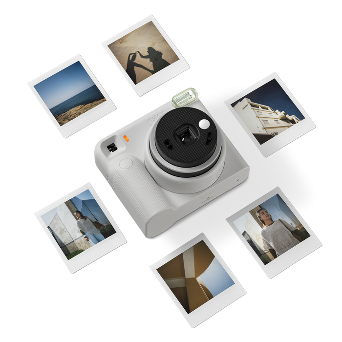 Fujifilm Instax SQUARE 2 Instant Film Camera - Misty White