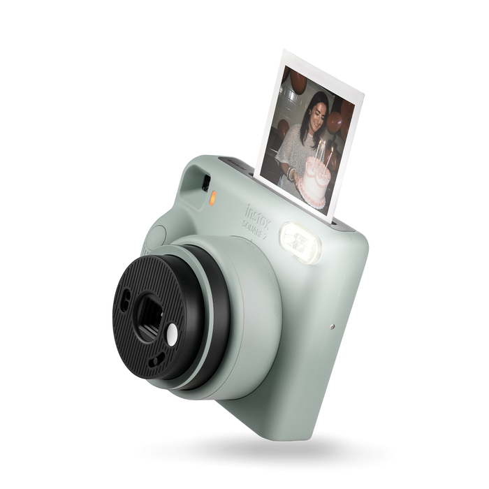 Fujifilm Instax SQUARE 2 Instant Film Camera - Slate Blue