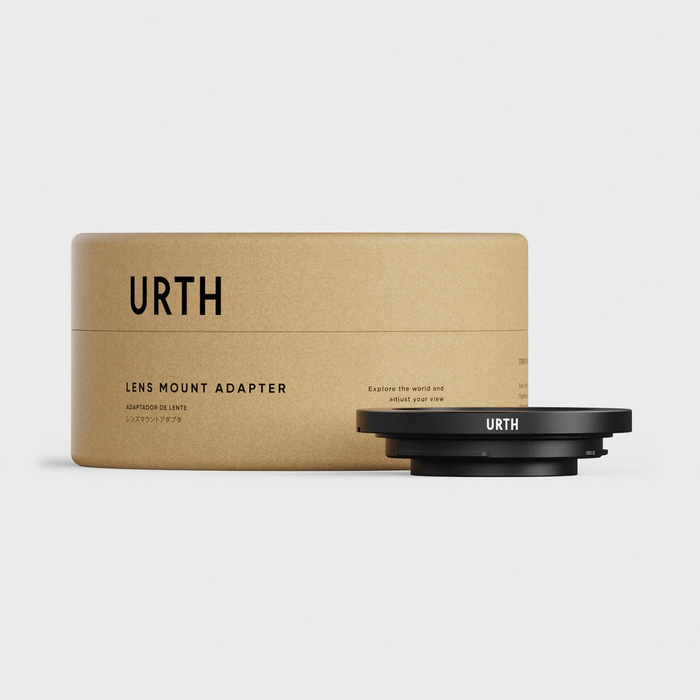 Urth Manual Lens Mount Adapter for M42-Mount Lens to Nikon F-Mount Camera Body with Optical Element