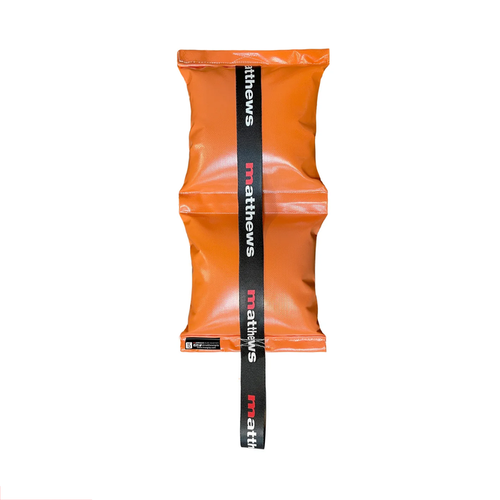 Matthews Water Repellent Sandbag, 25 lb - Orange *For In-Store Pick Up Only*