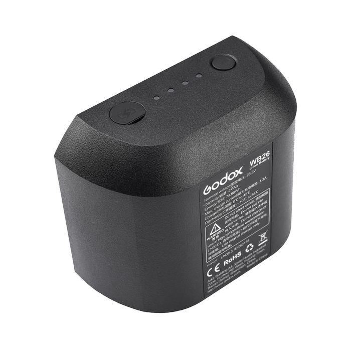 Godox WB26 Battery for AD600Pro Studio Flash