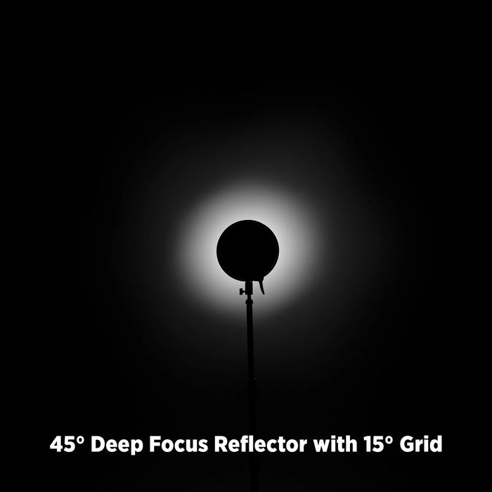 Westcott 45° Deep Focus Reflector with Honeycomb Grids & Diffusion (Godox/Bowens Mount)