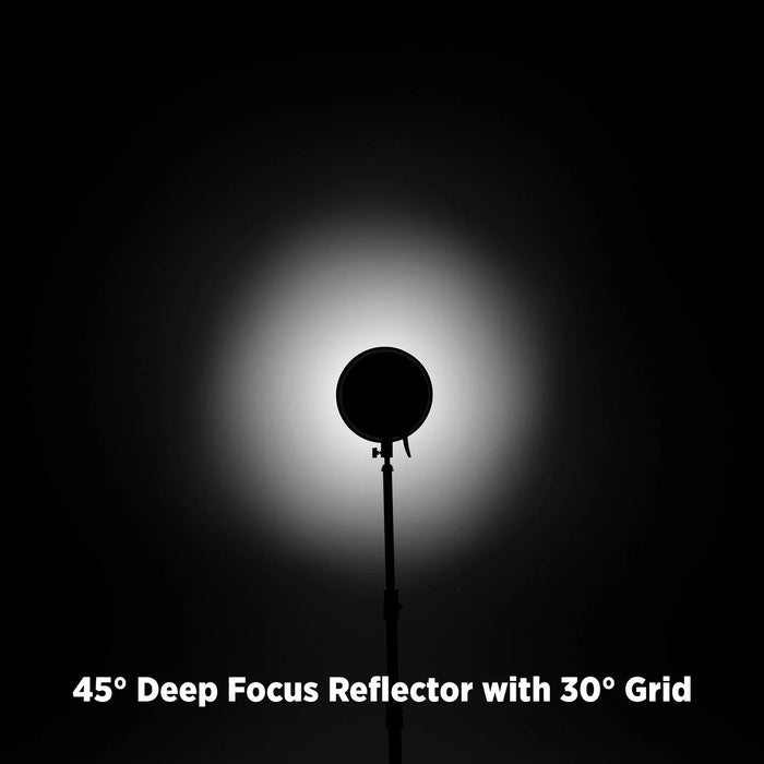 Westcott 45° Deep Focus Reflector with Honeycomb Grids & Diffusion (Godox/Bowens Mount)