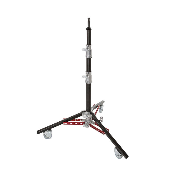 Matthews Monitor Stand II Rolling 6.25' Black Chrome