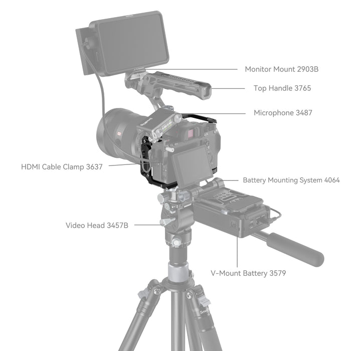 SmallRig Cage for Sony A7RIII 2087D