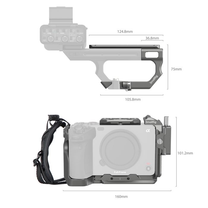 SmallRig HawkLock Quick Release Advanced Cage Kit for Sony FX3 & FX30 4771