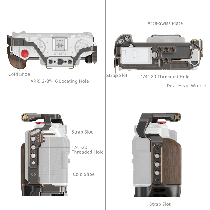 SmallRig "Retro" Cage for Fujifilm X-M5 4892