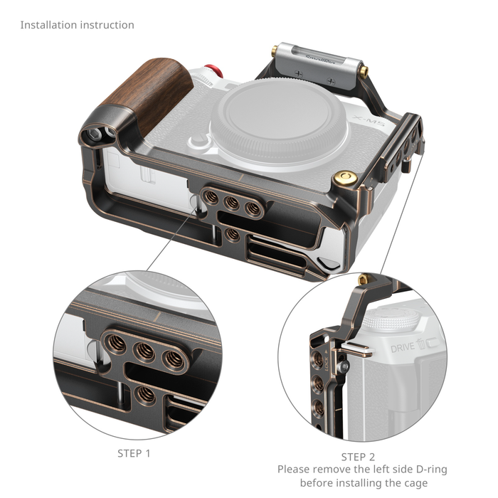 SmallRig "Retro" Cage for Fujifilm X-M5 4892