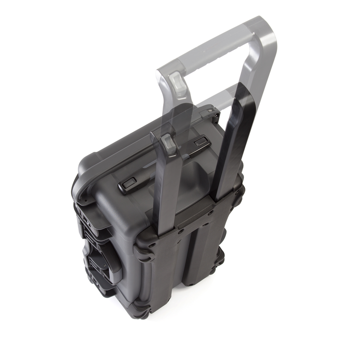 Nanuk 935 Wheeled Protective Case with Cubed Foam & Lid Foam - Graphite