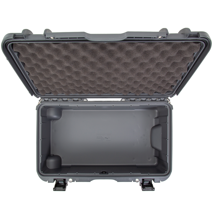 Nanuk 935 Wheeled Protective Case with Cubed Foam & Lid Foam - Graphite
