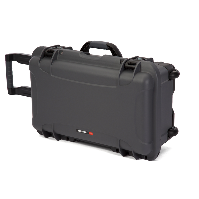 Nanuk 935 Wheeled Protective Case with Padded Dividers & Lid Foam - Graphite