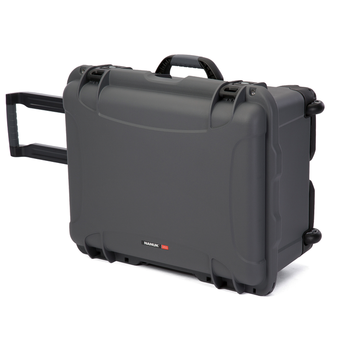 Nanuk 950 Wheeled Protective Case with Cubed Foam & Lid Foam - Graphite