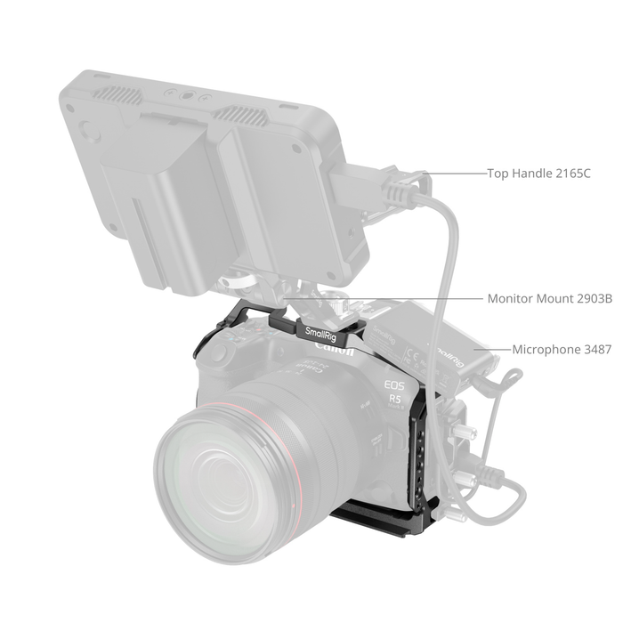 SmallRig Camera Cage for Canon EOS R5 Mark II 4978B