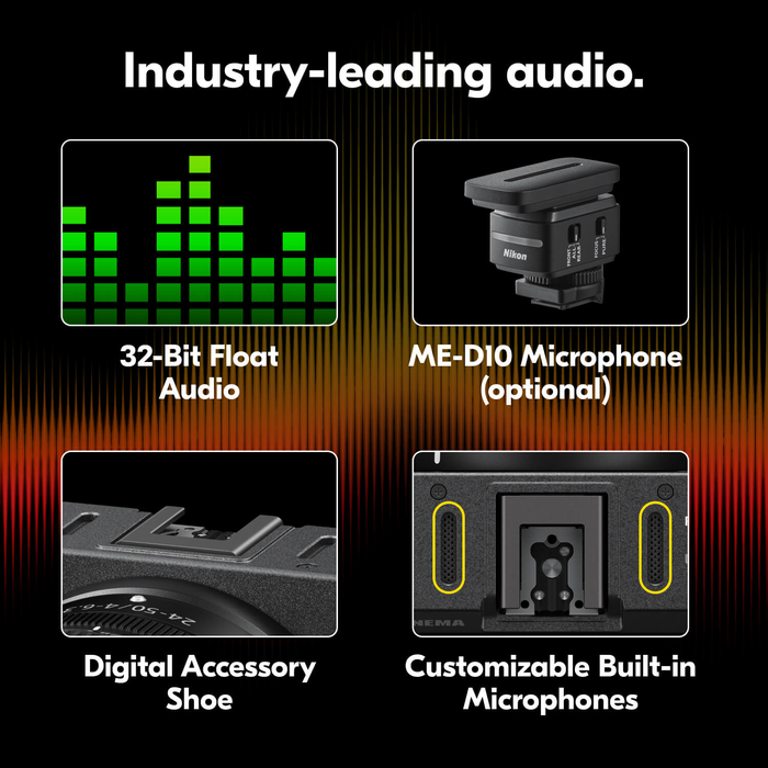 Nikon ME-D10 Shotgun Microphone