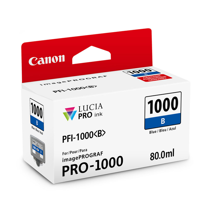 Canon PFI-1000 Blue Ink Cartridge - 80mL