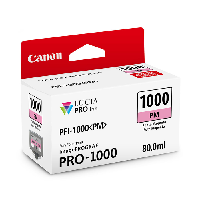 Canon PFI-1000 Photo Magenta Ink Cartridge - 80mL