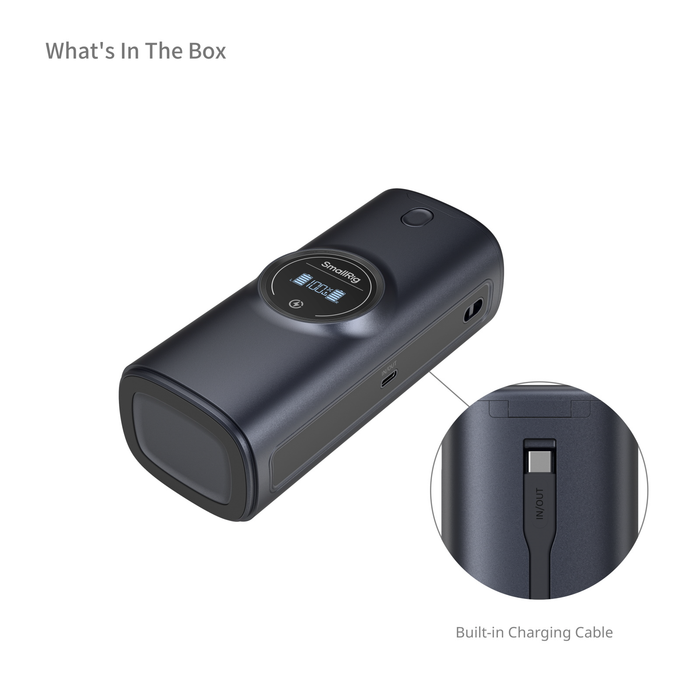 SmallRig Power Bank Charger Case Kit for 2 Sony NP-FZ100 Batteries 5109