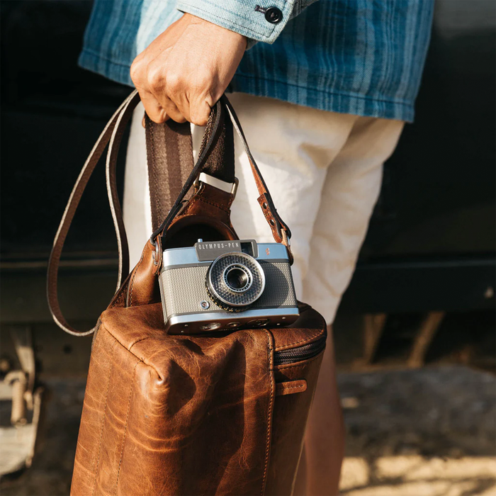 ONA Rockaway Camera Sling, Leather - Antique Cognac