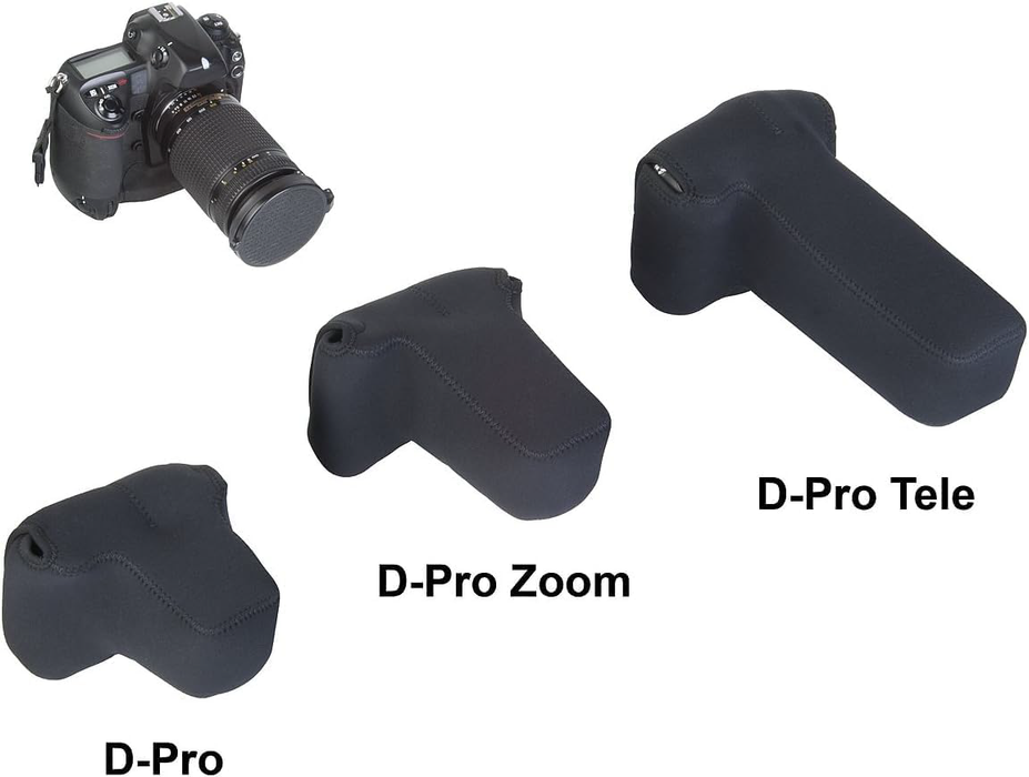 Op/Tech Soft Pouch for Camera & Lens, Digital D-Pro - Black