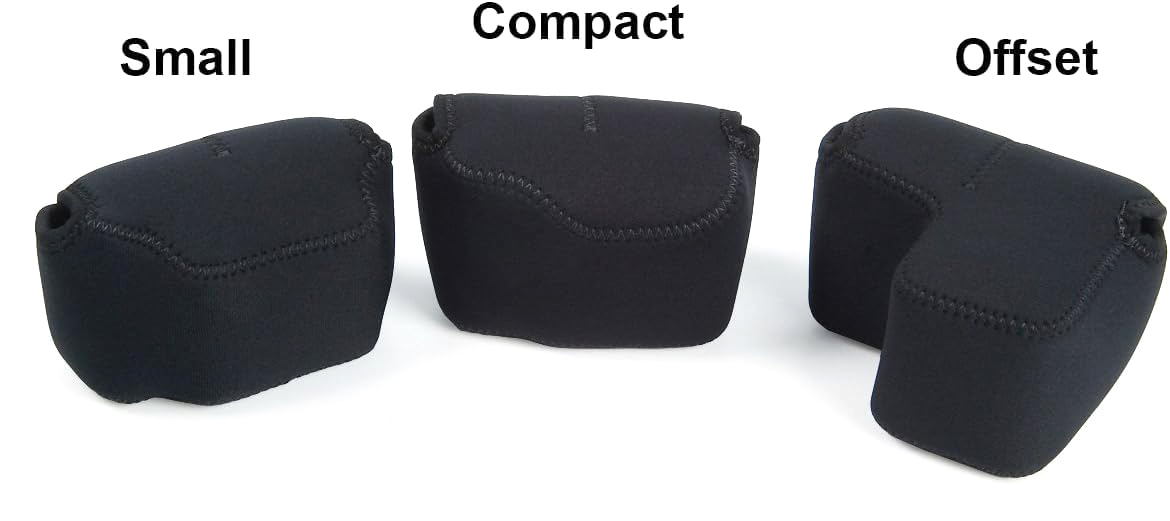 Op/Tech Soft Pouch for Camera & Lens, Digital D-Offset - Black