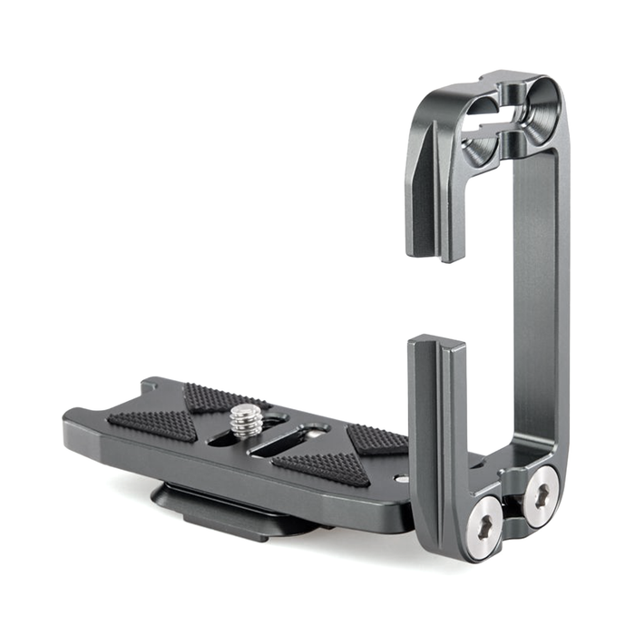 3 Legged Thing Ellie Universal L-Bracket With Peak Design Base - Metallic Slate Grey