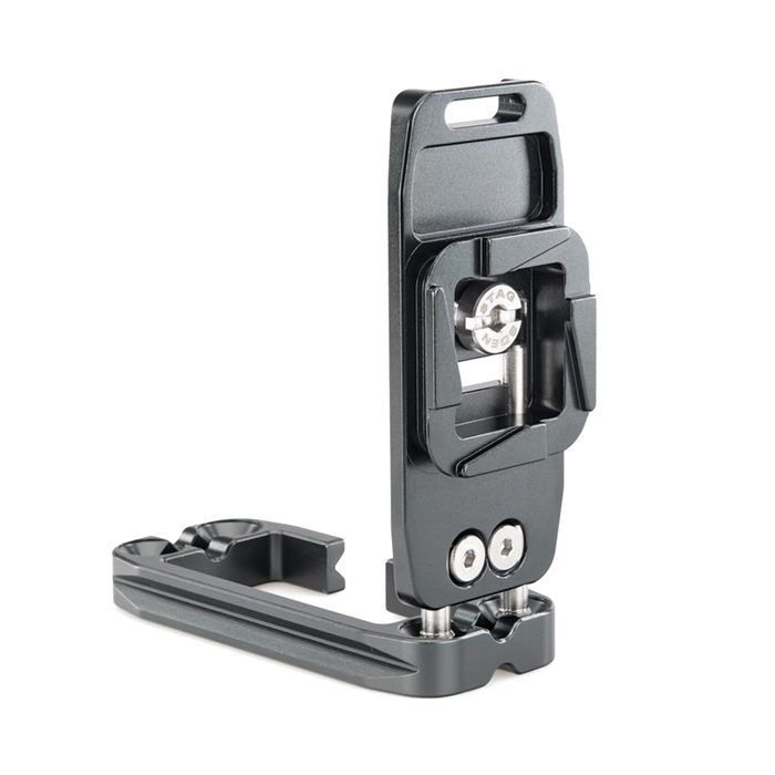 3 Legged Thing Ellie Universal L-Bracket With Peak Design Base - Metallic Slate Grey