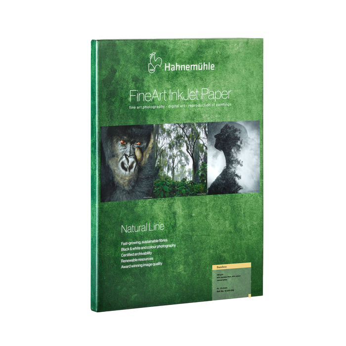Hahnemühle Bamboo Natural Line FineArt Inkjet Paper 290, 8.5" x 11" - 25 Sheets