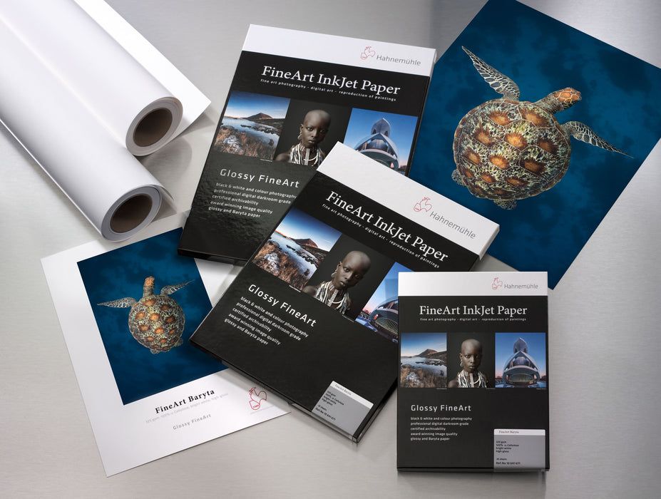 Hahnemühle FineArt Baryta Glossy FineArt Inkjet Paper 325, 13" x 19" - 25 Sheets
