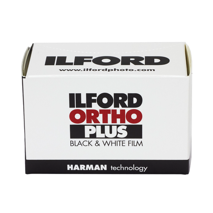 Ilford Ortho Plus 80 Black & White Negative - 35mm Film, 36 Exposures, Single Roll