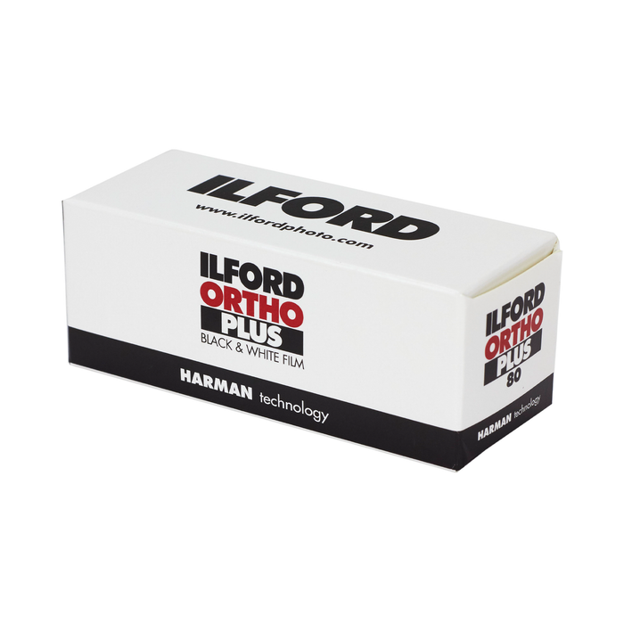Ilford Ortho Plus 80 Black & White Negative - 120 Film, Single Roll
