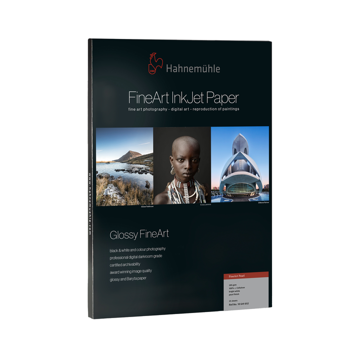 Hahnemühle FineArt Pearl Inkjet Paper 285, 8.5" x 11" - 25 Sheets