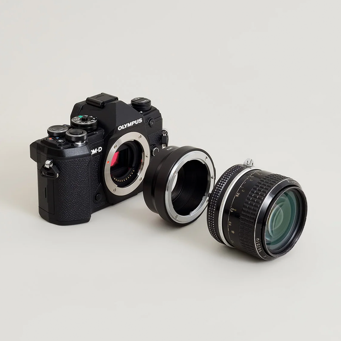 Urth Manual Lens Mount Adapter for Nikon F-Mount Lens to Micro Four Thirds Camera Body