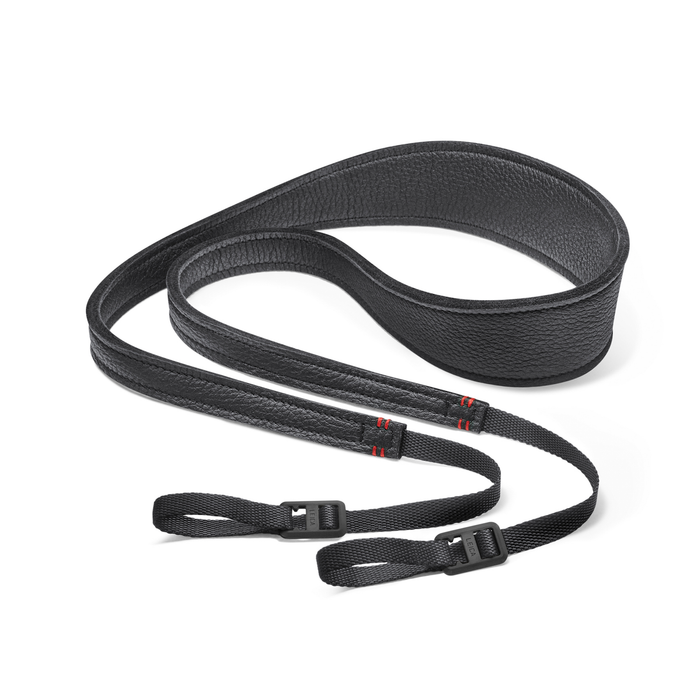 Leica Leather Strap for SL or S-System, Elk Leather, Black