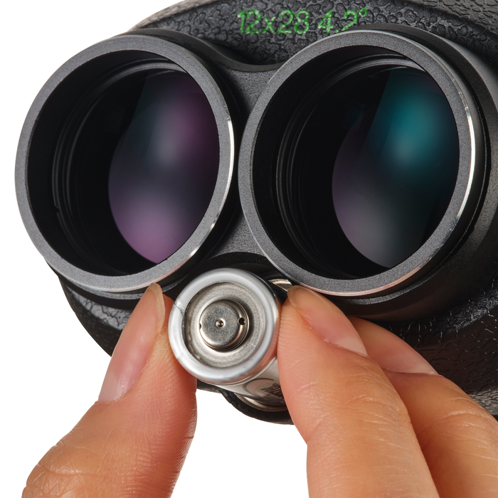 Fujifilm TECHNO-STABI TS 12x28 WP Compact Waterproof Image Stabilized Binoculars