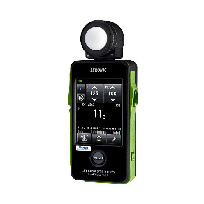Sekonic LiteMaster Pro L-478DR-U-PX Light Meter for Phottix Strato II System