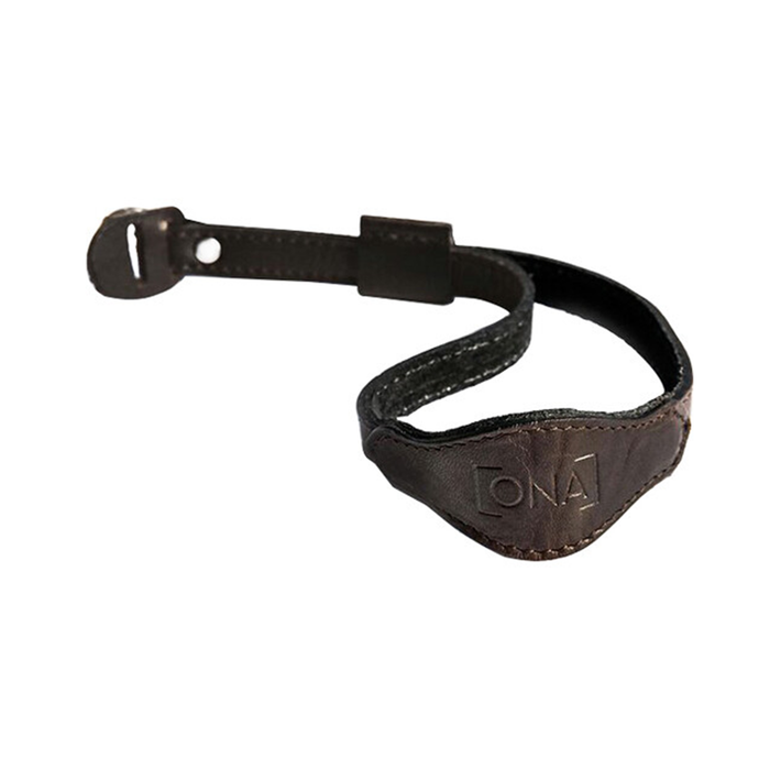 ONA Kyoto Leather Camera Wrist Strap - Dark Truffle
