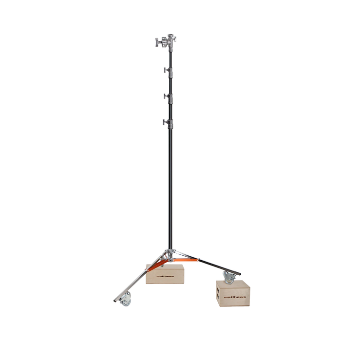 Matthews Hi-Hi Overhead Roller Stand with Rocky Mountain Leg 20.75' Chrome