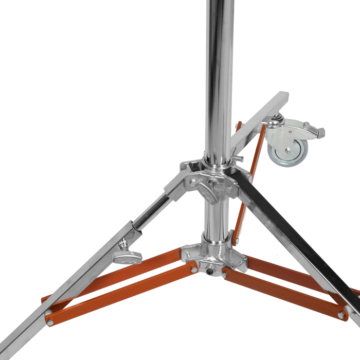 Matthews Hi-Hi Overhead Roller Stand with Rocky Mountain Leg 20.75' Chrome