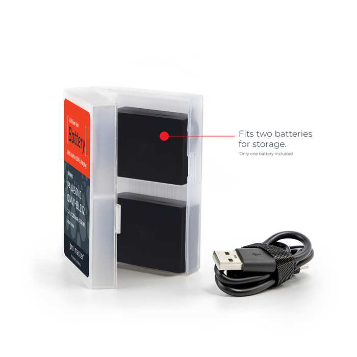 ProMaster Li-ion Battery for Lumix DMW-BLC12 with USB-C Charging