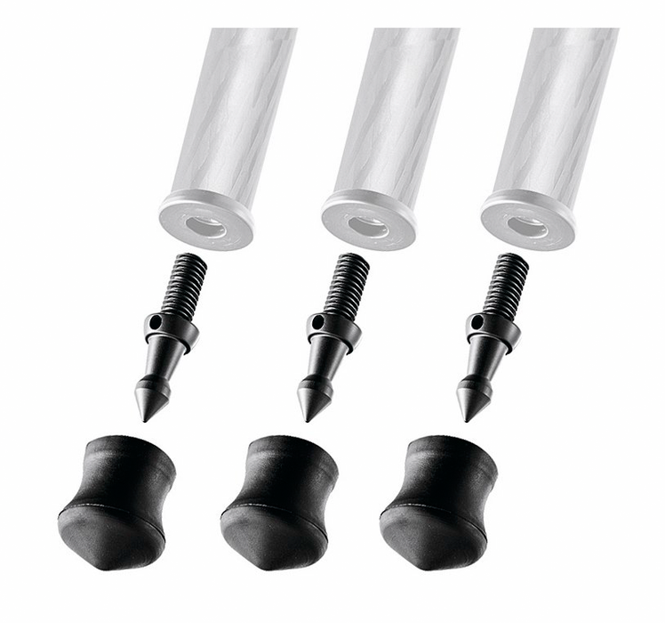 Gitzo GSF30S Short Spike & Rubber Feet Set (30mm)