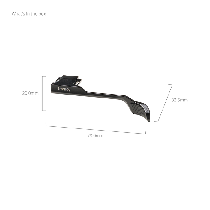 SmallRig Thumb Grip for LUMIX L10 5702 - Black