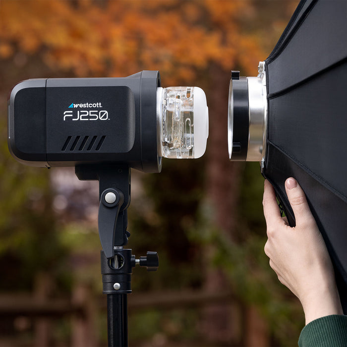 Westcott FJ400II & FJ250 Wireless 2-Light Portable Portrait Flash Kit with FJ-X3 Universal Wireless Trigger