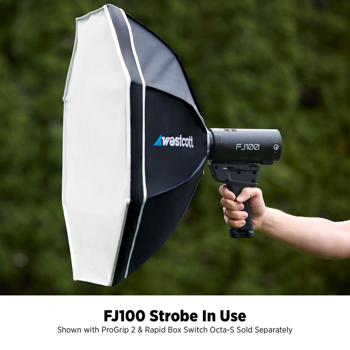 Westcott FJ100 Touchscreen Off-Camera Strobe with FJ Mini AC/DC Battery (100Ws)