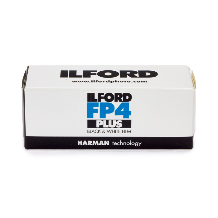 Ilford FP4 Plus 125 Black & White Negative - 120 Film, Single Roll