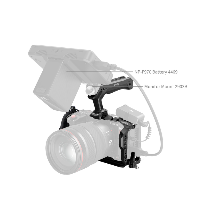 SmallRig Camera Cage Kit for Canon EOS C50 with Top Handle 5809