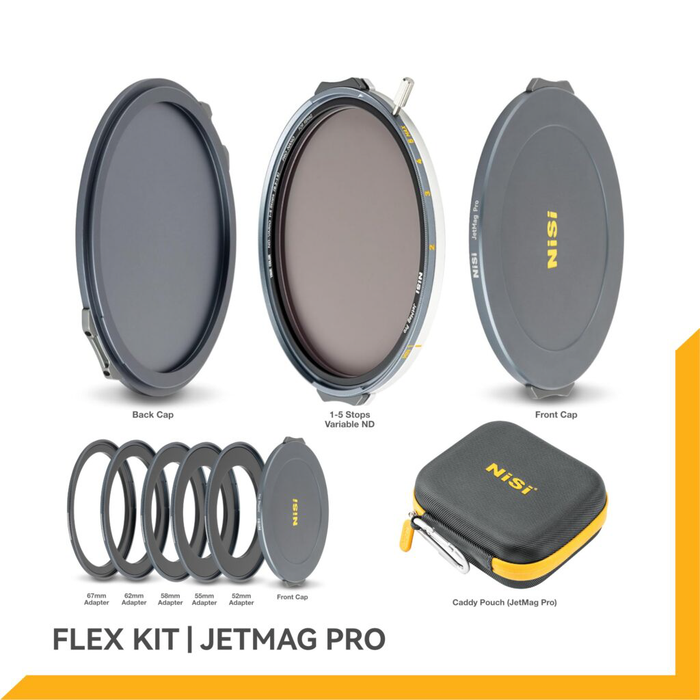NiSi JetMag Pro VND Flex Kit 82MAG Magnetic Filter Kit