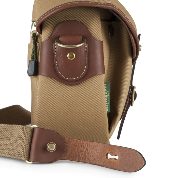 Billingham Hadley Small Pro 3.5L Shoulder Bag - Sage FibreNyte / Black Leather (Olive Lining)